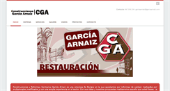 Desktop Screenshot of garciaarnaiz.com